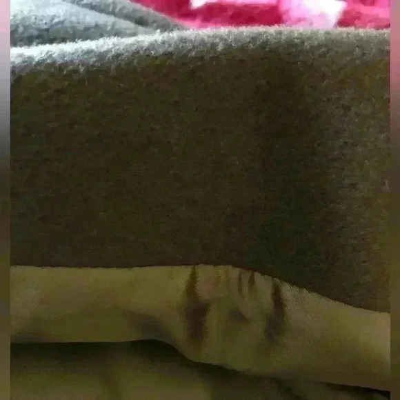 VTG CAMEL BROWN? MEDIUM BROWN? WOOL MENS LONG COAT L42 - Picture 8 of 14